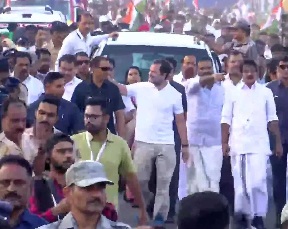 कांग्रेस की भारत जोड़ो यात्रा का पुथियाकावु से शुरू